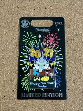 Limited Edition Disneyland 2021 New Years Pin